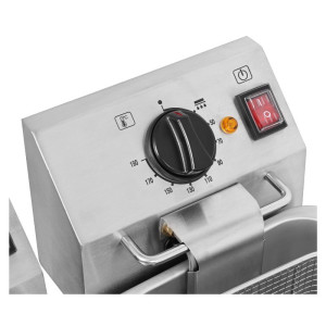 Profesionálna fritéza 2 x 4 L - Dynasteel