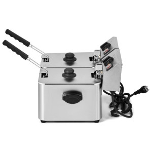 Profesionálna fritéza 2 x 4 L - Dynasteel