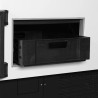 Vitrine Réfrigérée de Supermarché Noir - 469 L - TEFCOLD