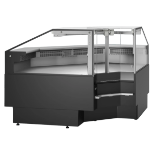Chladiaci pult s rohovým modulom 90° - 345 L