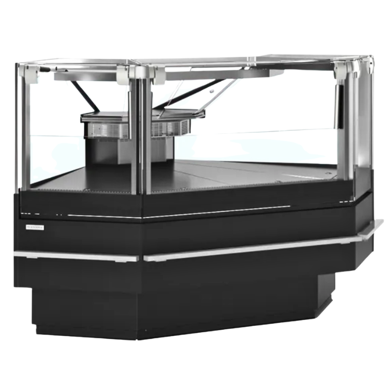 Chladiaci pult s rohovým modulom 90° - 155 L