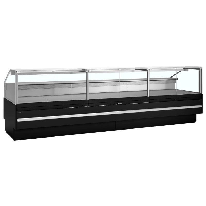 Chladiaca vitrína Supermarket Čierna - 947 L - TEFCOLD Chladiaca vitrína Supermarket Čierna - 947 L - TEFCOLD