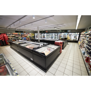 Réfrigérateur Congélateur Couvercle Vitré Incurvé - Čierny - 584 L - TEFCOLD