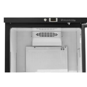 Armoire Réfrigérée Positive 376 L Noire 0/+8 °C