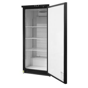 Armoire Réfrigérée Positive 376 L Noire 0/+8 °C
