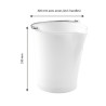 Seau 12L Výlevka Inox Biela - Gilac