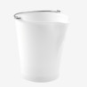 Seau 12L Výlevka Inox Biela - Gilac