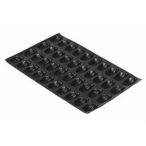Moule à Madeleines - 40 Empreintes - 78 x 47 mm - Matfer