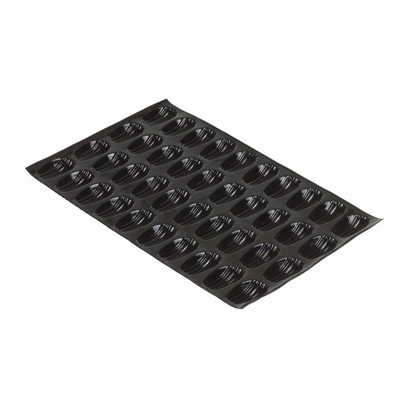 Moule à Madeleines - 40 Empreintes - 78 x 47 mm - Matfer