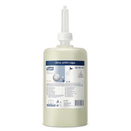 Premium Soft Liquid Soap Cream Tork - Pack of 6, 1L