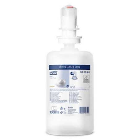Tork Savon Mousse Doux Transparent - Sada 6 | Vyživená, svieža a hydratovaná pokožka