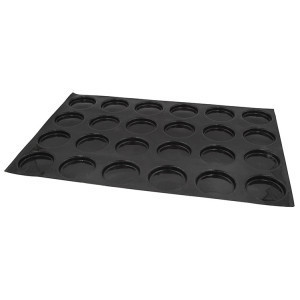 Forma na sušienky - 24 odtlačkov - ⌀ 78 mm - Matfer