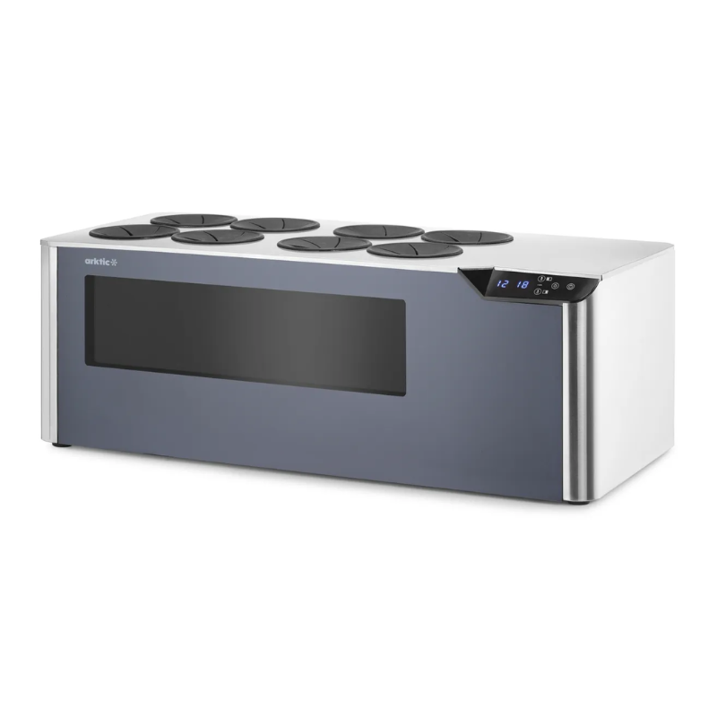 Chladič fliaš - 2 zóny - 8 fliaš - Arktic