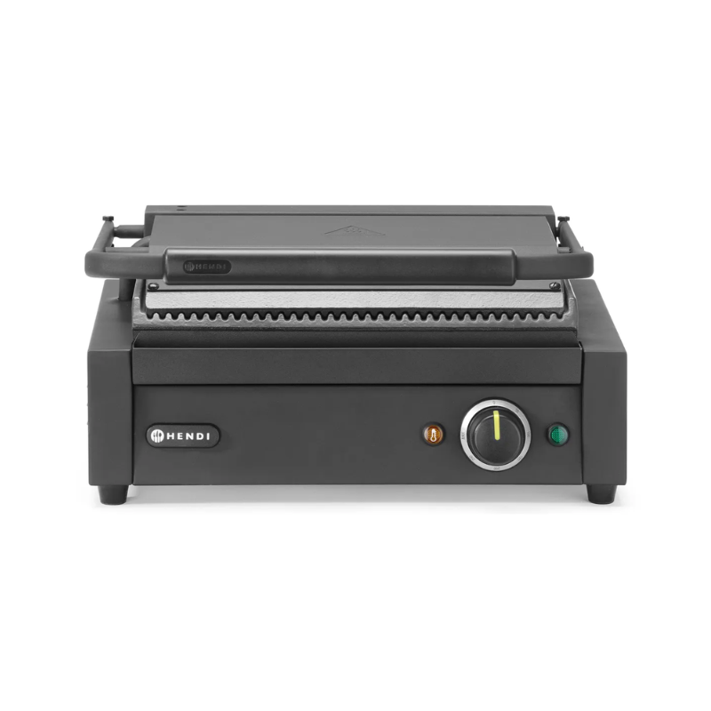 Gril na kontakt - Ryhované platne - 340 x 235 mm - HENDI