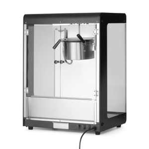 Stroj na popcorn 1155 W - Čierny - HENDI