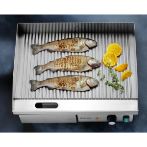 Grill Plaque Rainuré - 548 x 350 mm - HENDI