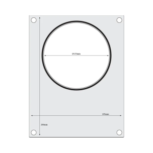 Tesniaca matrica pre ručnú zváračku - 1 okrúhly priečinok - HENDI