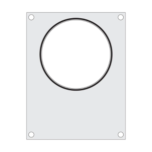 Tesniaca matrica pre ručnú zváračku - 1 okrúhly priečinok - HENDI