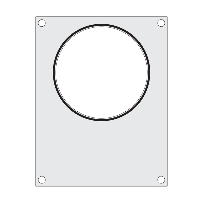 Tesniaca matrica pre ručnú zváračku - 1 okrúhly priečinok - HENDI