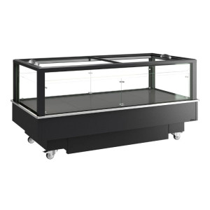 Chladnička Mraznička Sklenený Kryt Čierny - 427 L - TEFCOLD