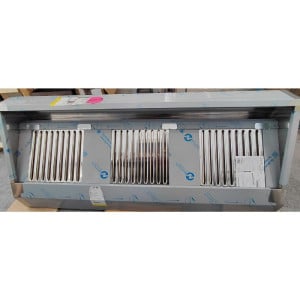 Hotte Snack 700 LED Sans Moteur longueur 1800 Dynasteel