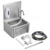 Stainless Steel Knee-Operated Hand Wash - Dynasteel