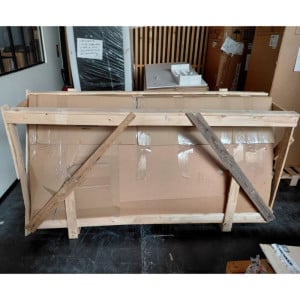 Hotte Snack Complète 900 - Longueur 1600 - Moteur, Led et Variateur - Dynasteel