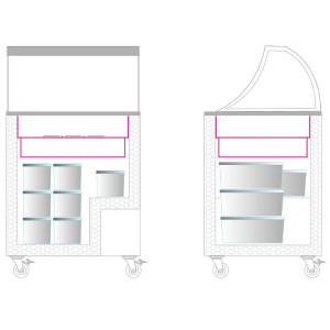 Mraznička na zmrzlinu - 296 L - TEFCOLD