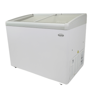 Mraznička Truhlica Sklenené Veko - 336 L - CombiSteel