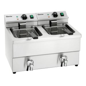 Friteza Profesionálna Imbiss II - 2x8 L - Bartscher