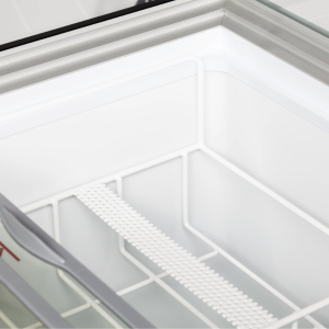 Vitrine na statickú zmrzlinu - 4 x 5 L