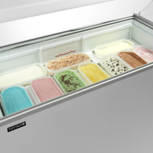 Static Ice Cream Display Case - 398 L