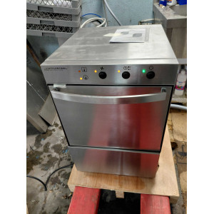 Profesionálna umývačka riadu s dávkovačom oplachovacieho prostriedku a čistiaceho prostriedku - 40 x 40 cm - Dynasteel