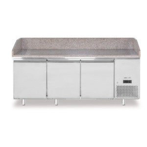 Meuble na pizzu GN 1/1 - 3 dvere - 375 L - HENDI