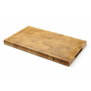 Planche de Présentation Bois de Bout - 530 x 325 mm - HENDI