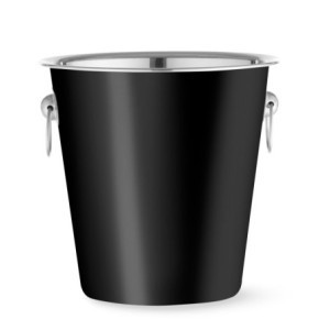 Čierny ľadový vedro - 3,3 L - HENDI