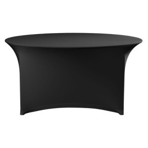 Housse pour Table Ronde - Noir - ø 1800 mm - HENDI