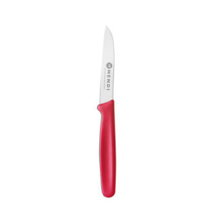 Couteau Éplucheur Rouge - L 180 mm - HENDI