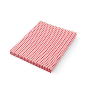 Greaseproof Checkered Paper - 250 x 350 mm - HENDI