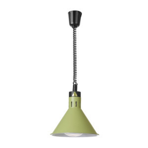 Adjustable Conical Heat Lamp - Green - HENDI