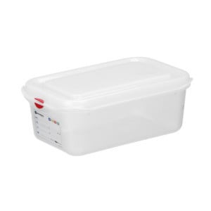 Bac GN 1/4 Transparent in PP - 2.8 L - HENDI