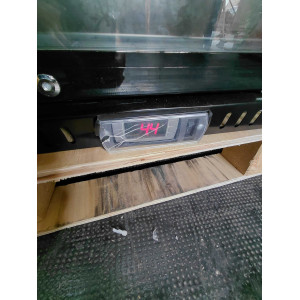 Zadný chladiaci bar Skinplate - 3 sklenené krídlové dvere - 328 L - Dynasteel