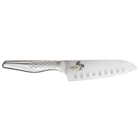 Santoku nôž s dutinami Seki Magoroku Shoso 16,5 cm - Presné a robustné rezanie