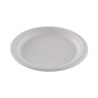 Round Plates in Bagasse - 26.1 cm - Pack of 50 - FourniResto