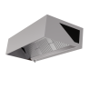 Hotte Cubique 1100 LED Sans Moteur - Dynasteel Qualité Inox AISI 304