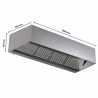 Odsávač par Cubique Led 2000mm Bez motora Dynasteel - Profesionálna Premium