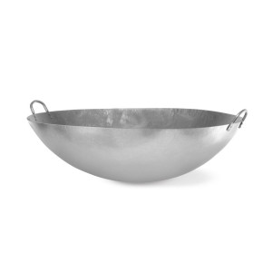 Wok s dvojitými rukoväťami - 700 mm priemer Zrekonštruovaný