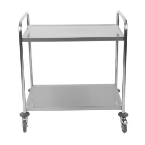 Chariot Inox à 2 Plateaux - Reconditionné