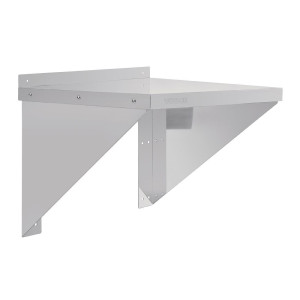 Nerezová polica pre mikrovlnnú rúru - 560 x 460 mm renovovaná