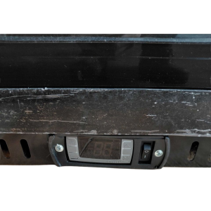Zadný bar Chladiaci Skinplate - 3 Posuvné Sklenené Dvere - 328 L - Dynasteel